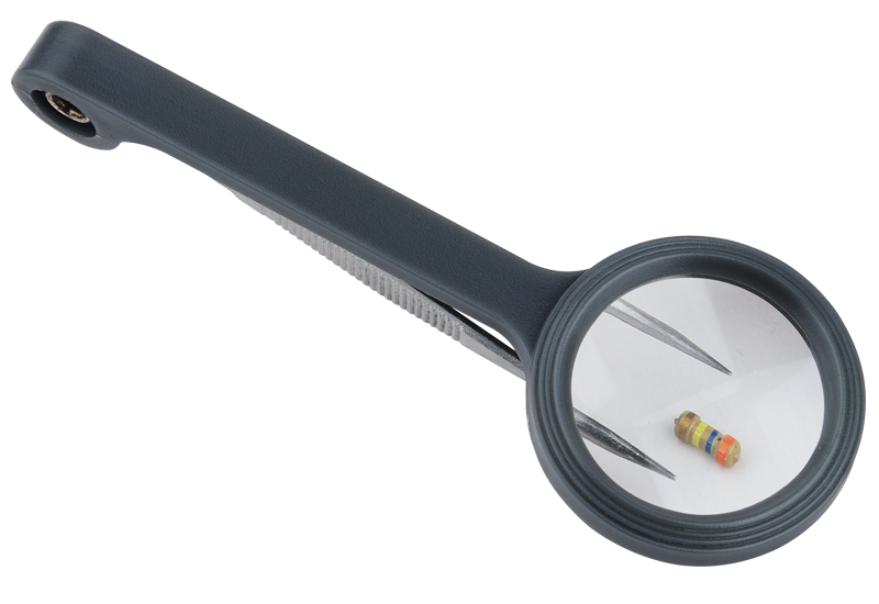9701 Magnifier with Tweezer